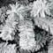 6ft. Unlit Acacia Pencil Slim Flocked Artificial Christmas Tree